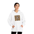 Leopard Cross Graphic Hoodie | Floral Rosary Crucifix Design