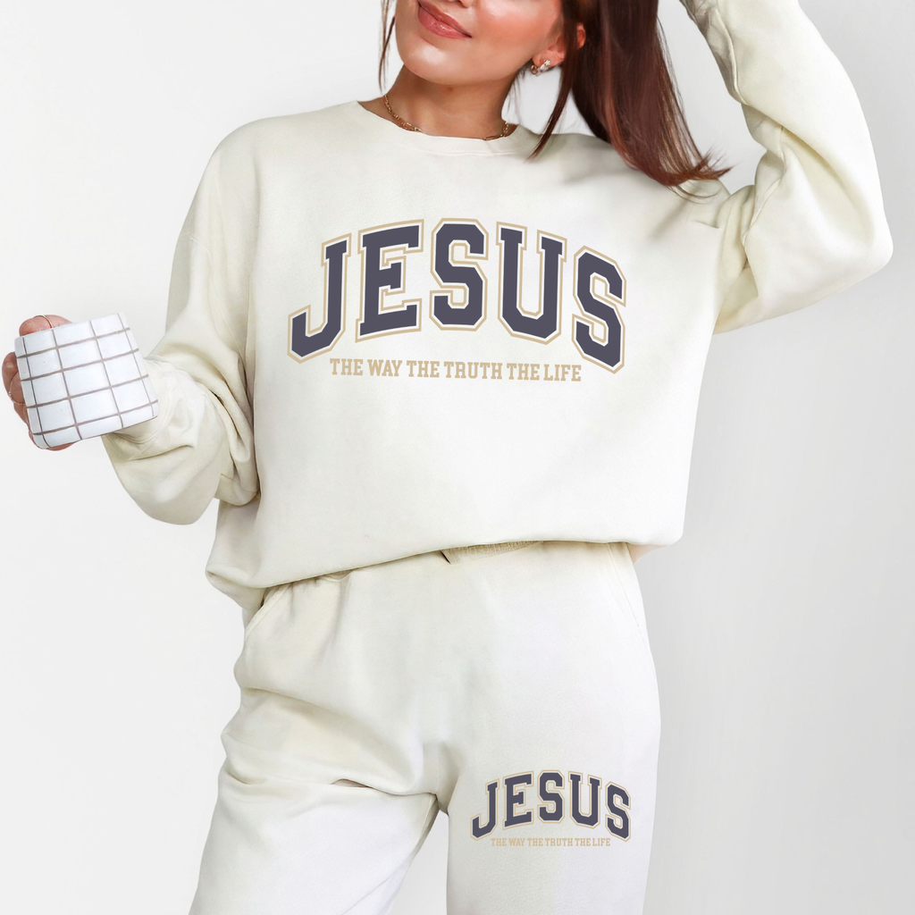 Jesus the Way the Truth and the Life Full Sweatsuit